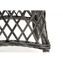  "Эспрессо" плетеный круглый стол, диаметр 80 см, цвет графит, фото 6 