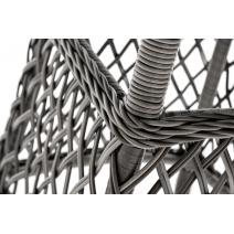  "Эспрессо" плетеный круглый стол, диаметр 80 см, цвет графит, фото 7 