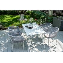  "Руссо" обеденный стол из HPL 150х80см, цвет молочный, фото 8 