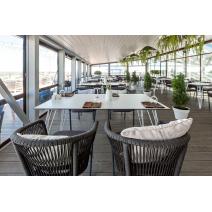  "Руссо" обеденный стол из HPL 150х80см, цвет молочный, фото 11 