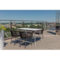  "Руссо" обеденный стол из HPL 150х80см, цвет молочный, фото 18 