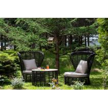  "Парма" кофейный комплект из искусственного ротанга, цвет бронзовый, фото 2 