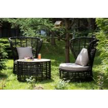  "Парма" кофейный комплект из искусственного ротанга, цвет бронзовый, фото 3 