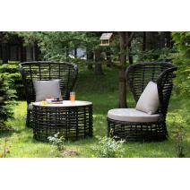  "Парма" кофейный комплект из искусственного ротанга, цвет бронзовый, фото 5 