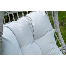  "Севилья" кресло-кокон из искусственного ротанга, цвет светло-серый, фото 6 