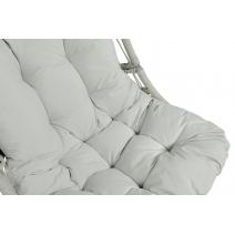  "Севилья" кресло-кокон из искусственного ротанга, цвет светло-серый, фото 17 