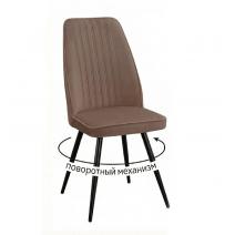  Стул DikLine 327 поворотный B5 LATTE, ножки черные, фото 1 