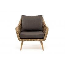  "Прованс" кресло из искусственного ротанга, цвет соломенный, фото 2 