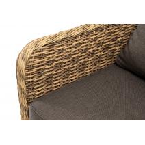  "Прованс" кресло из искусственного ротанга, цвет соломенный, фото 4 