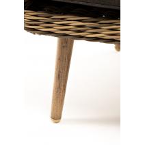  "Прованс" кресло из искусственного ротанга, цвет соломенный, фото 8 