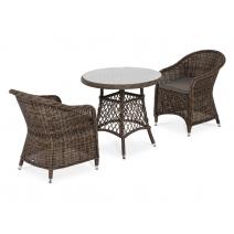  "Эспрессо–80 R" обеденная группа плетеная, цвет коричневый, фото 4 