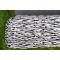  "Капучино" кресло из искусственного ротанга (гиацинт), цвет серый, фото 8 