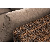  "Лунго" трансформирующаяся лаунж-зона из искусственного ротанга (гиацинт), цвет коричневый, фото 12 