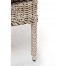  "Алиса" кресло плетеное, цвет бежевый с подушками, фото 8 