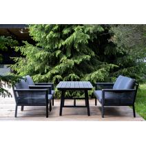  "Сан Ремо" комплект садовый для лаунж-зоны серый, фото 3 