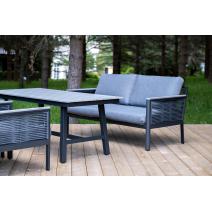  "Сан Ремо" комплект садовый для лаунж-зоны серый, фото 8 