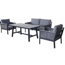  "Сан Ремо" комплект садовый для лаунж-зоны серый, фото 15 