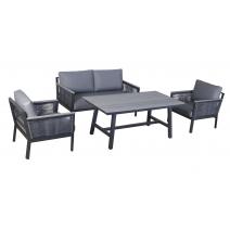  "Сан Ремо" комплект садовый для лаунж-зоны серый, фото 16 