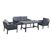  "Сан Ремо" комплект садовый для лаунж-зоны серый, фото 17 