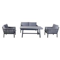  "Сан Ремо" комплект садовый для лаунж-зоны серый, фото 18 