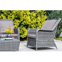  "Гляссе" лаунж-зона из искусственного ротанга, цвет графит, фото 5 