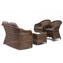  "Равенна" лаунж-зона из искусственного ротанга, цвет коричневый, фото 5 