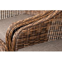  "Равенна" лаунж-зона из искусственного ротанга, цвет коричневый, фото 7 