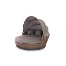  "Стильяно" плетеная кровать круглая, цвет коричневый, фото 3 