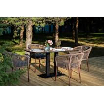  "Каффе Дабл" обеденная группа на 4 персоны, цвет "дуб", фото 5 