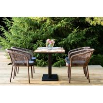  "Каффе Дабл" обеденная группа на 4 персоны, цвет "дуб", фото 6 