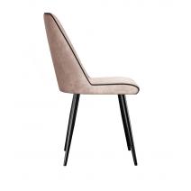  Стул DikLine 324 поворотный B03 BEIGE, ножки черные, фото 3 