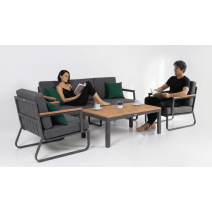  Лаунж зона ЭСТИВО T с трехместным диваном - маренго, фото 3 