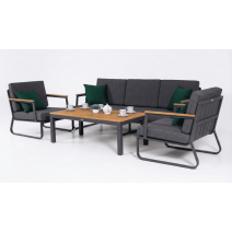  Лаунж зона ЭСТИВО T с трехместным диваном - маренго, фото 5 