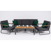  Лаунж зона ЭСТИВО T с трехместным диваном - маренго, фото 6 