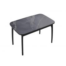  Стол DikLine MK15 Керамика Серый мрамор/подстолье черное/опоры черные, фото 6 