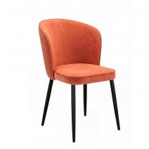  Стул DikLine 347 P09/L05 терракотовый, ножки черные, фото 1 