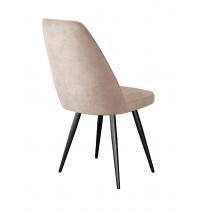  Стул DikLine 327 поворотный B03 BEIGE, ножки черные, фото 4 