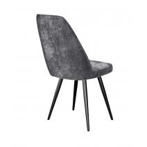  Стул DikLine 327 поворотный M14 серый, ножки черные, фото 4 