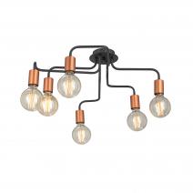  Люстра V4560-1/6PL, 6хE27 макс. 60Вт, фото 2 