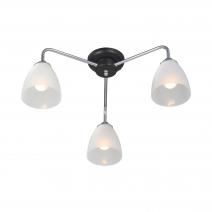  Люстра V4952-9/3PL, 3xE14 макс. 40Вт, плафон ПП, фото 1 