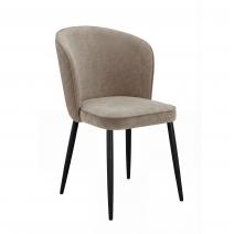  Стул DikLine 347 P03/L03 бежевый, ножки черные, фото 1 