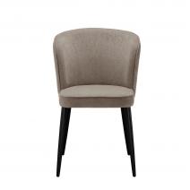  Стул DikLine 347 P03/L03 бежевый, ножки черные, фото 3 