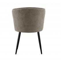  Стул DikLine 347 P03/L03 бежевый, ножки черные, фото 2 