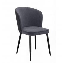  Стул DikLine 347 P15/L15 серый, ножки черные, фото 1 