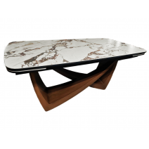  Стол DikLine EKO205 керамика К34, опоры орех (2 уп.), фото 1 