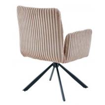  Стул DikLine 6827 т.к Бежевая Velo 30, опоры черные, фото 4 