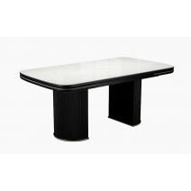  Стол DikLine EKP205 керамика К20 глянец, опоры МДФ черные/золото  (2 уп.), фото 1 