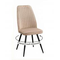  Стул DikLine 327 поворотный B03 BEIGE, ножки черные, фото 1 