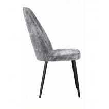  Стул DikLine 327 поворотный M13 светло-серый, ножки черные, фото 3 