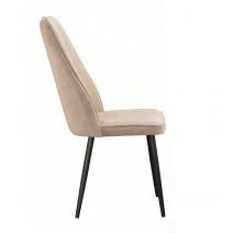  Стул DikLine 327 поворотный B03 BEIGE, ножки черные, фото 3 